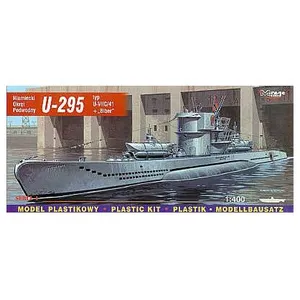 Comparateur de prix : Deutsches U-boot U 295 Typ Vii C/41 Mit Biber- 1:400e - Mirage Hobby