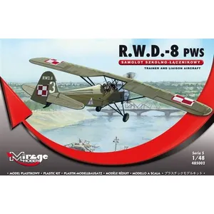 R.w.d.-8 (pws) Trainer And Liaison Airc. - 1:48e - Mirage Hobby pas cher