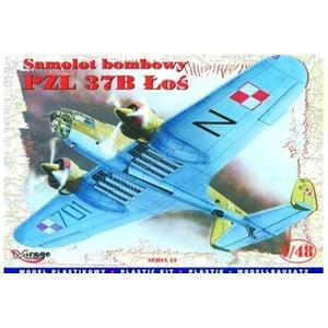 Pzl P37b Los Bomber - 1:48e - Mirage Hobby