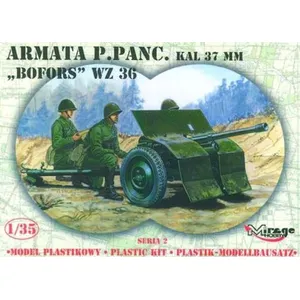 37 Mm Bofors Panzerabwehrkanone - 1:35e - Mirage Hobby