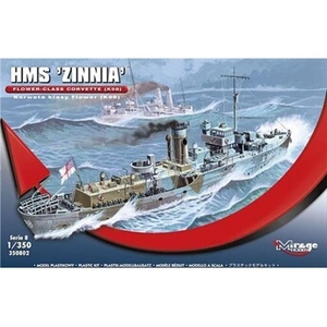 Hms zinnia Flower-class Corvette K98 - 1:350e - Mirage Hobby pas cher