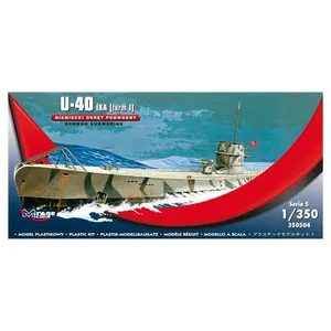 Comparateur de prix : U-40 Ixa (turm I) German Submarine - 1:350e - Mirage Hobby