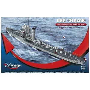 ORP Slazak Polish Torpedo Boat (ex A59) - 1:350e - Mirage Hobby
