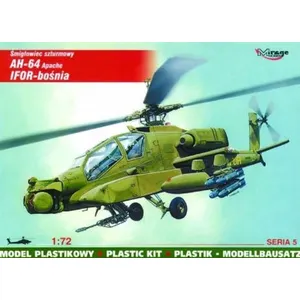 Mcdonnell Douglas Ah-64 Apache Ifor Bosnien- 1:72e - Mirage Hobby pas cher