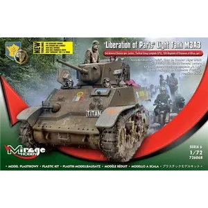Comparateur de prix : Liberation Of Paris,light Tank M3a3 - 1:72e - Mirage Hobby