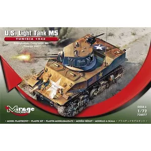 Comparateur de prix : U.s. Light Tank M5 tunisia 1942 - 1:72e - Mirage Hobby