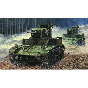Comparateur de prix : M3 Us Light Tank 'first Hundred' - 1:72e - Mirage Hobby