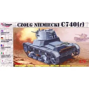 Comparateur de prix : Deutscher Panzer C 740 (r) - 1:72e - Mirage Hobby