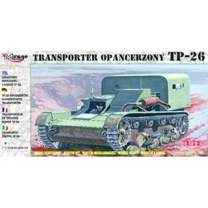 Comparateur de prix : Gep. Mannschaftstransporter Tp-26 - 1:72e - Mirage Hobby