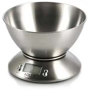 Adler AD 3134 Balance de cuisine, Argent métallique pas cher