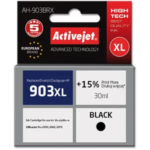 Comparateur de prix : ActiveJet Premium AH-903BRX - 30 ml - XL - noir - compatible - cartouc...