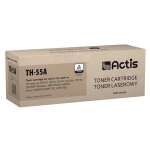 Actis th-55a cartouche de toner compatible noir 1 pièce(s) TH-55A pas cher