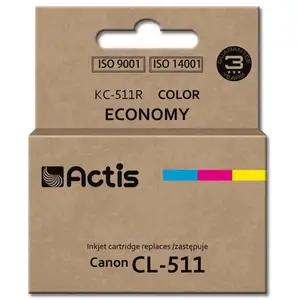 Comparateur de prix : Actis encre kc-511r (remplacement de la canon cl-511 ; standard ; 12 ml ; couleur)