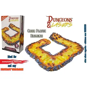 Figurine Dungeons & Lasers: Modular Lava  - Archon Studio Figurine pour jeu de rôle  - CO-97560 