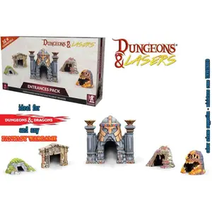 Figurine Dungeons & Lasers: Entrances Pack  - Archon Studio Figurine pour jeu de rôle  - CO-97561 