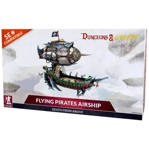 Dungeons & Lasers - Figurines - Deuslair - Flying Pirates Airship  - Archon Studio Figurine pour jeu de rôle  - LD-DNL0083 