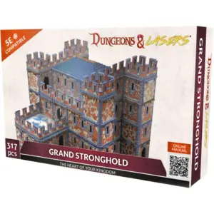 Figurine DUNGEONS & LASERS - DÉCORS - GRAND STRONGHOLD  - Archon Studio Figurine pour jeu de rôle  - LD-DNL0054 