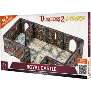 Figurine DUNGEONS & LASERS - DÉCORS - ROYAL CASTLE  - Archon Studio Figurine pour jeu de rôle  - LD-DNL0050 Vendu paramazon