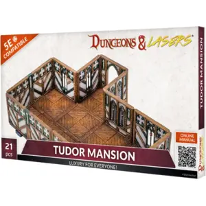 Figurine DUNGEONS & LASERS - DÉCORS - TUDOR MANSION  - Archon Studio Figurine pour jeu de rôle  - LD-DNL0051 