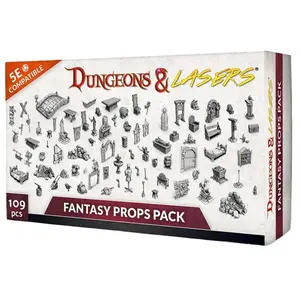 Figurine DUNGEONS & LASERS - DÉCORS - FANTASY PROPS PACK  - Archon Studio Figurine pour jeu de rôle  - LD-DNL0046 Vendu paramazon