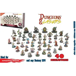 Figurine Dungeons & Lasers - Deuslair - Beastkin Hybrids  - Archon Studio Figurine pour jeu de rôle  - CO-101815 Vendu paramazon