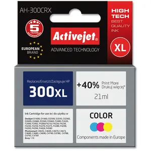 Comparateur de prix : ACTION S.A. Activejet encre ah-300crx (remplacement hp 300xl cc644ee ; premium ; 21 ml ; couleur)