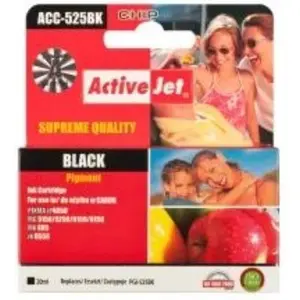 Comparateur de prix : Activejet - ACC-525BN - Compatible - Encre à pigments - Noir - Canon - Impression à jet d'encre - 20 ml