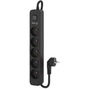Kerg M02518 Multiprise 5 Prises Avec Interrupteur 5 M 16a pas cher