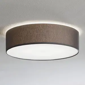 TK Lighting Plafonnier Rondo, gris Ø 45 cm pas cher