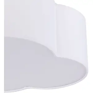 Hemerane Plafonnier nuage blanc - L41cm - 2 x E27- modèle CLOUD de TK LIGHTING pas cher