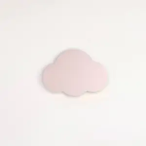 Comparateur de prix : TK Lighting Applique murale Cloud, rose, 38 cm de large, métal, nuage, G9