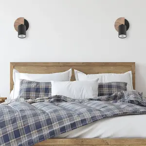 TK Lighting Spot mural Cover Wood à 1 lampe pas cher