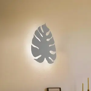 TK Lighting Applique murale Monstera, forme de feuille, 3 x G9, acier,...Vendu parrue-du-commerce