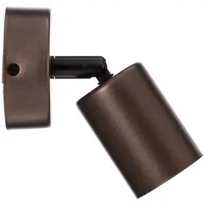 TK Lighting Spot pour plafond Top, ajustable, brun, à 1 lampe pas cher