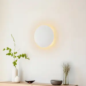 Comparateur de prix : TK Lighting Applique murale Lunia New, blanc, Ø 30 cm