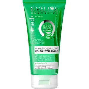 Comparateur de prix : Eveline Cosmetics FaceMed+ gel nettoyant hydratant à l'aloe vera 150 ml
