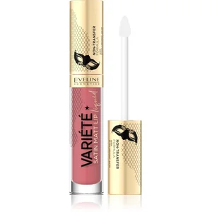 Eveline Cosmetics Variété Satin Matt Lip Liquid 05 Peach Mousse pas cher