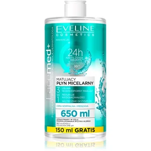 Comparateur de prix : Eveline Cosmetics Liquide Micellaire 3 en 1 mattifiant Facemed 650 ml