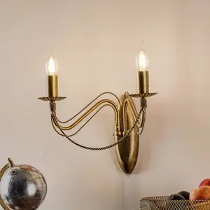 EMIBIG LIGHTING Applique Tori K2 en forme d’ampoule, dorée pas cher
