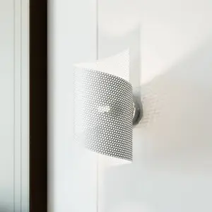 Comparateur de prix : EMIBIG LIGHTING Applique murale Spiral, blanc, métal, G9, hauteur 29 c...