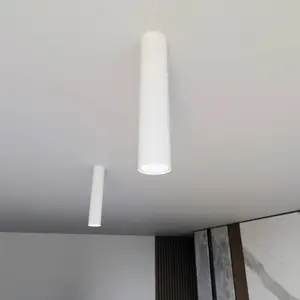 EMIBIG LIGHTING Spot pour plafond Tecno 1M, acier, GU10, hauteur 30 cm... pas cher