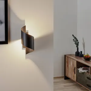Comparateur de prix : Emibig Lighting - Emibig spiner Applique murale affleurante noire 1x G9