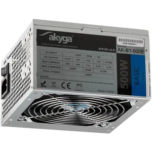 Comparateur de prix : Bloc d'Alimentation Akyga AK-B1-500E 500 W RoHS CE REACH ATX