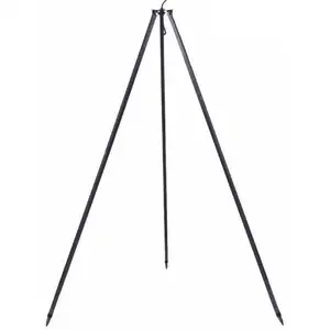 Farm-Mdlt Le trépied "NOBEL" en fer forgé noir 160 cm Farm Cook pas cher