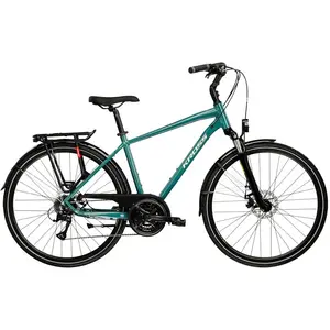 Comparateur de prix : Vélo tout chemin trekking 28 Kross trans 3.0 - Vert - L (21)