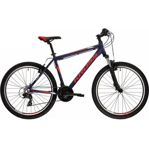 Vélo Kross Hexagon 1.0 M 26' Rouge et Gris - Polyvalent et FiableVendu parbikeinn