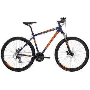 Vélo de montagne KROSS Hexagon 3.0 Homme 27.5' Bleu/Orange/Blanc Taille MVendu parbikeinn