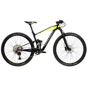 Vélo de montagne Kross Earth 3.0 Homme 29' Carbone Shimano XT 12V Noir/Lime/Gris MVendu parbikeinn