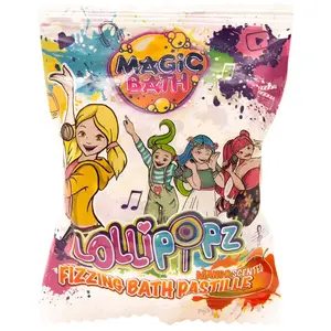 Lollipopz Bath Fizzing Pastile boule de bain effervescente 40 g pas cher