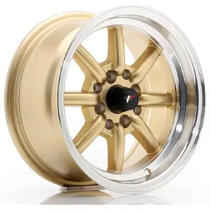 Jante Alu Japan Racing Jr19 7x14 4x100 Et0- Or Bord Poli pas cher